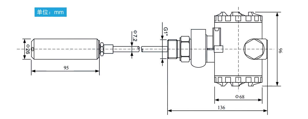 投入式液位變送器 投入式液位變送器